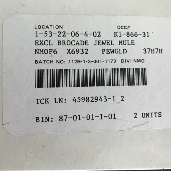 Manolo Blahnik Jewel Toned Brocade Mule - Picture 12 of 12